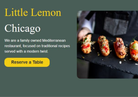 Little Lemon website