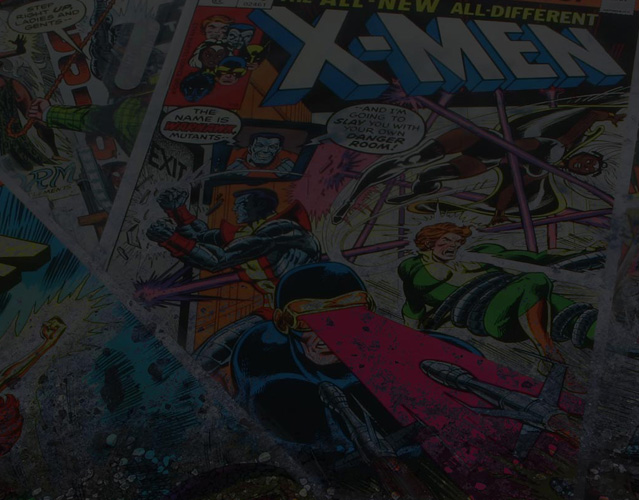 Collage of X-Men comic book covers